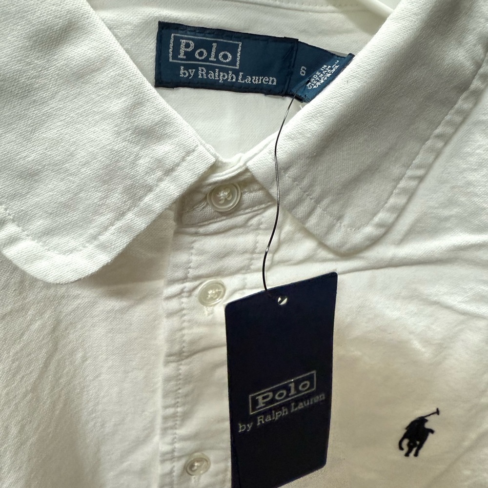 Polo Ralph Lauren Cotton Shirt Dress - Picture 11 of 13